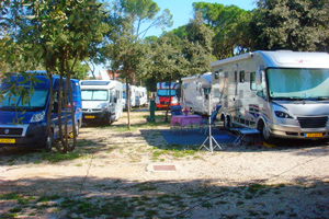 Kamp Biograd - Kamp mjesta