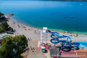 Biograd na Moru aus der Luft